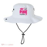 We Wear Pink In October Pumpkin Ribbon Bucket Hat thumb 0