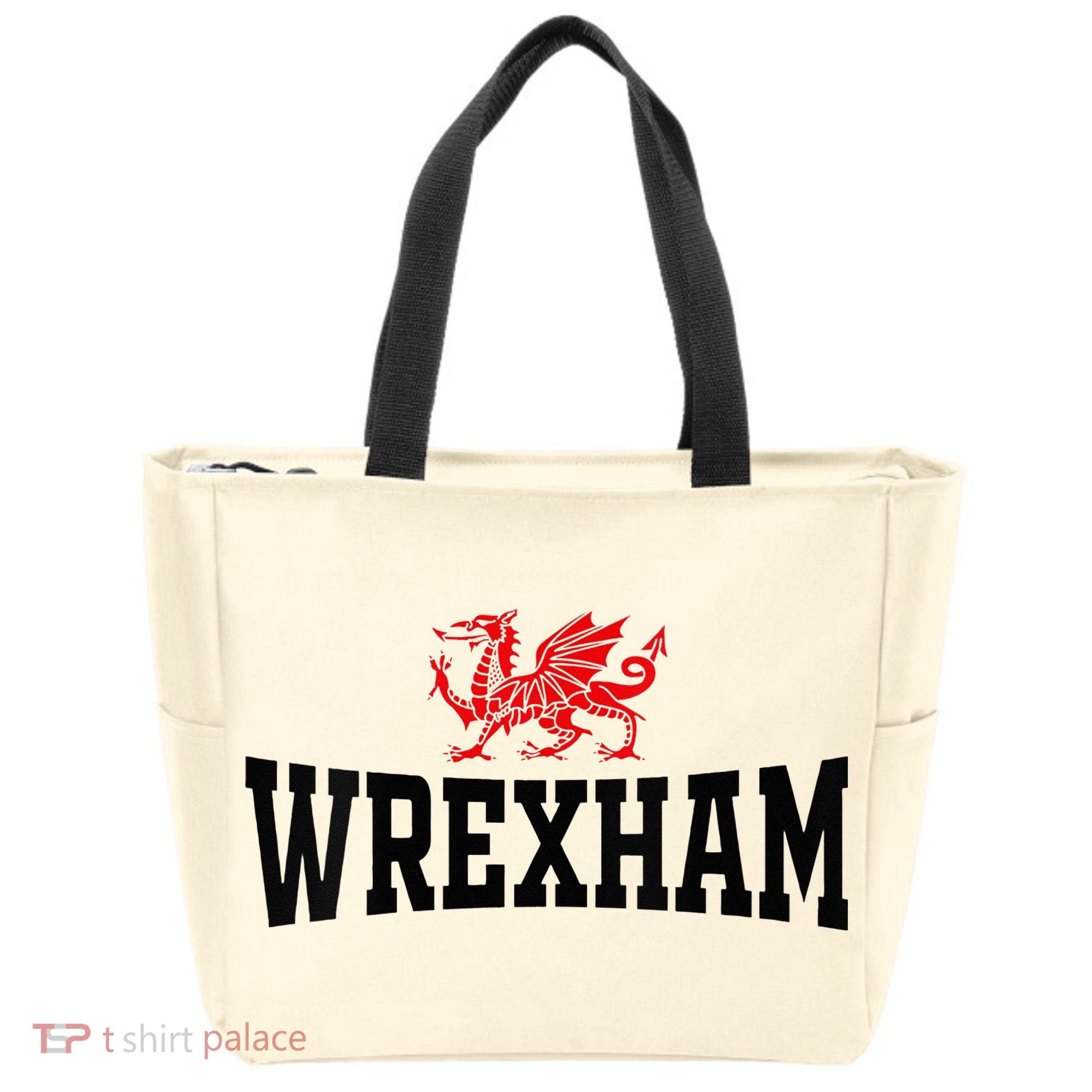 Wrexham Wales Red Dragon Wrecsam Tote Bag