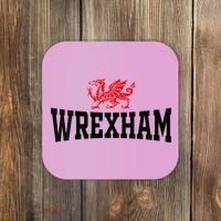 Wrexham Wales Red Dragon Wrecsam Coaster thumb 0
