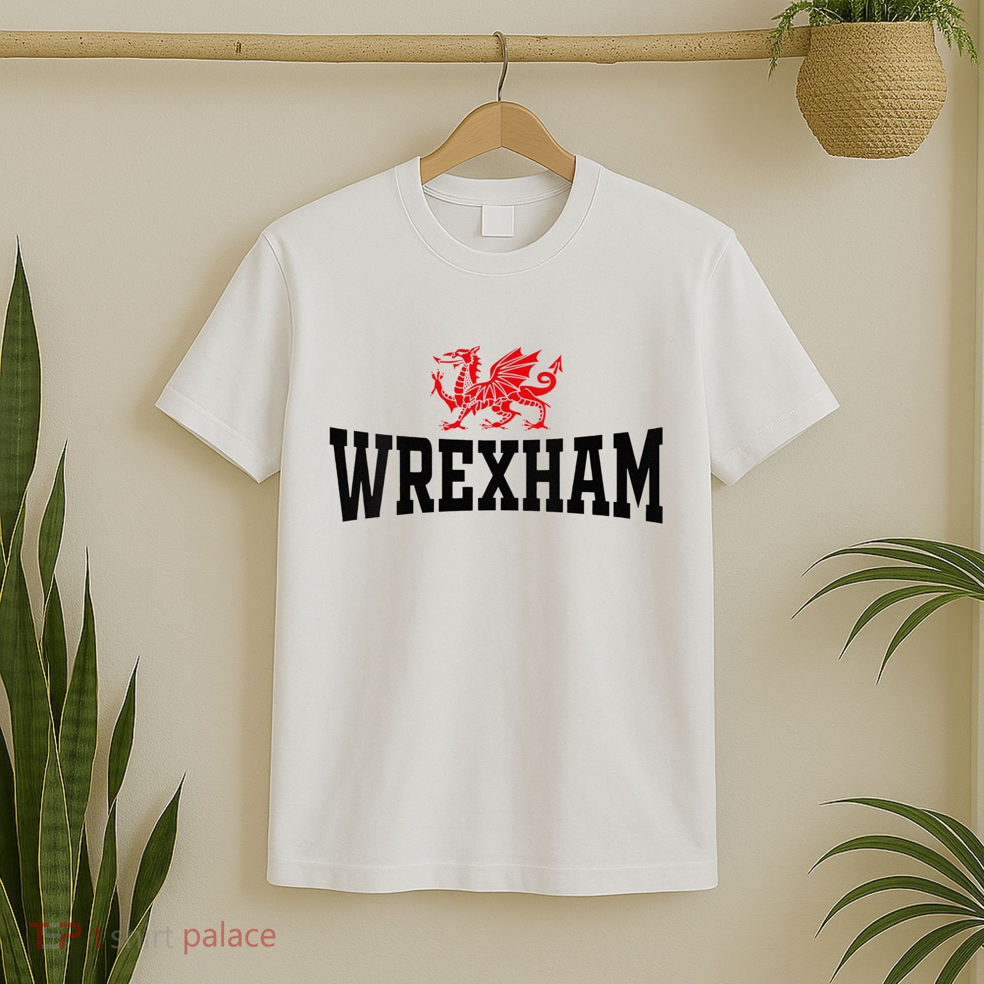 Wrexham Wales Red Dragon Wrecsam T-Shirt