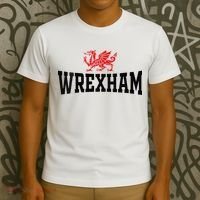 Wrexham Wales Red Dragon Wrecsam T-Shirt thumb 3