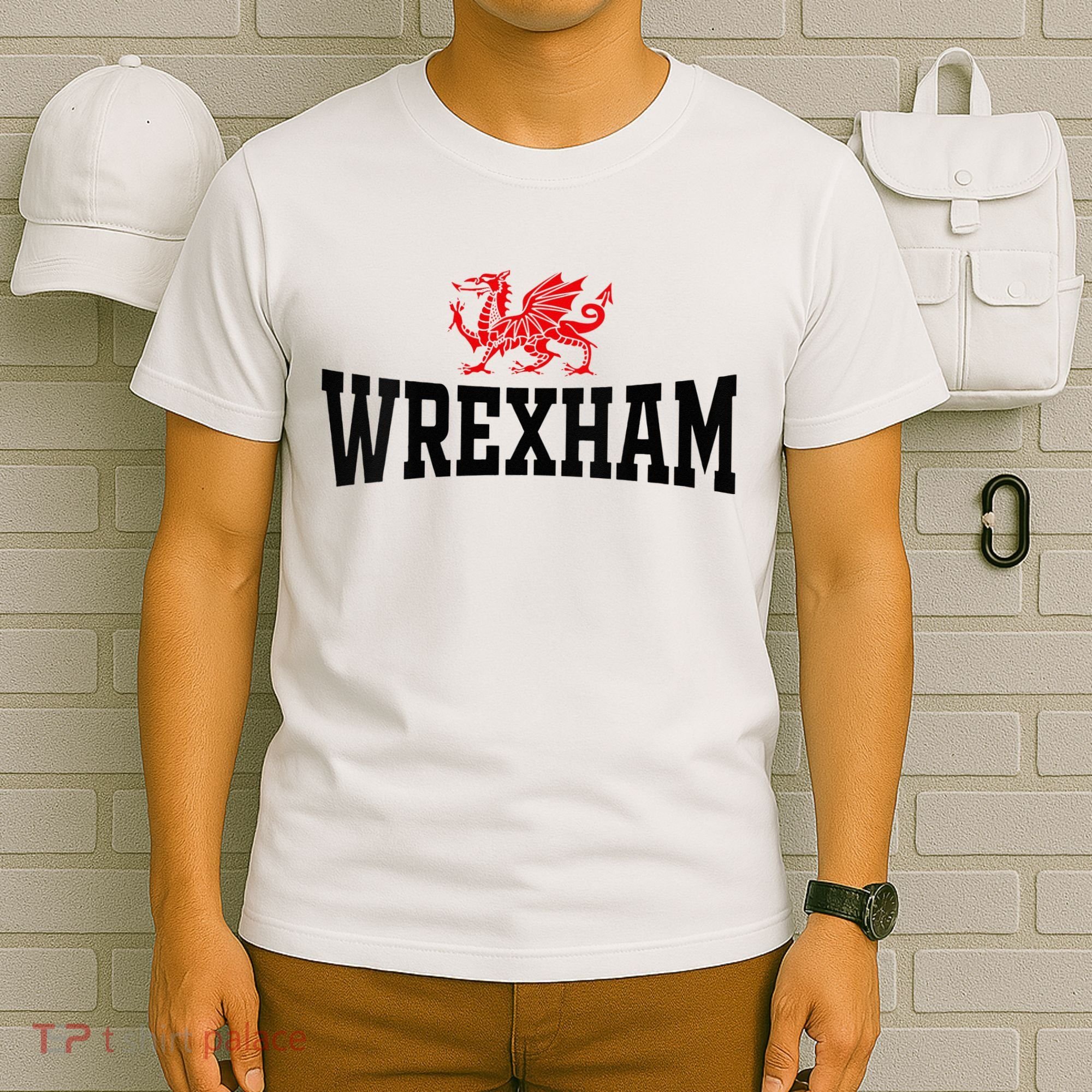 Wrexham Wales Red Dragon Wrecsam T-Shirt