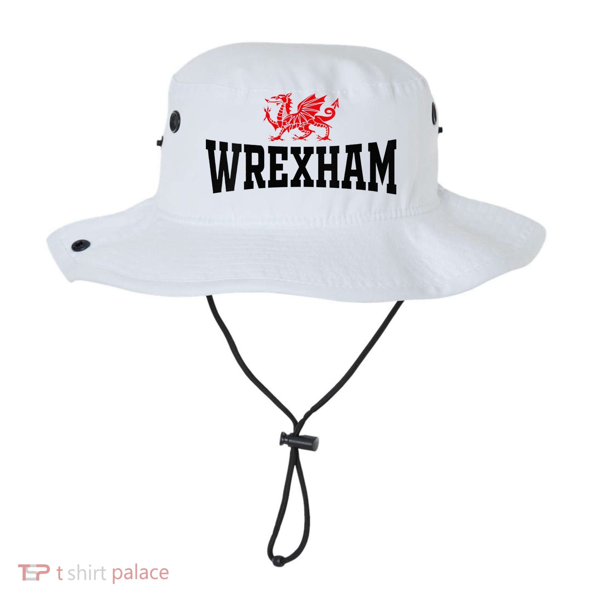 Wrexham Wales Red Dragon Wrecsam Bucket Hat