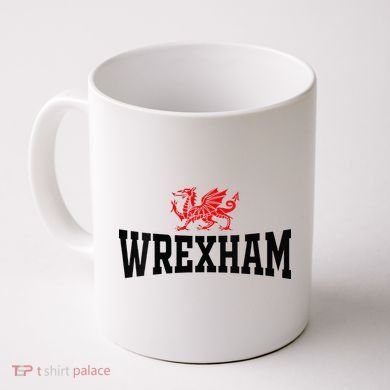 Wrexham Wales Red Dragon Wrecsam Coffee Mug