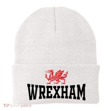 Wrexham Wales Red Dragon Wrecsam Beanie