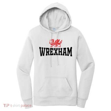 Wrexham Wales Red Dragon Wrecsam Women's Hoodie