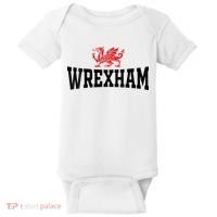 Wrexham Wales Red Dragon Wrecsam Baby Bodysuit thumb 0