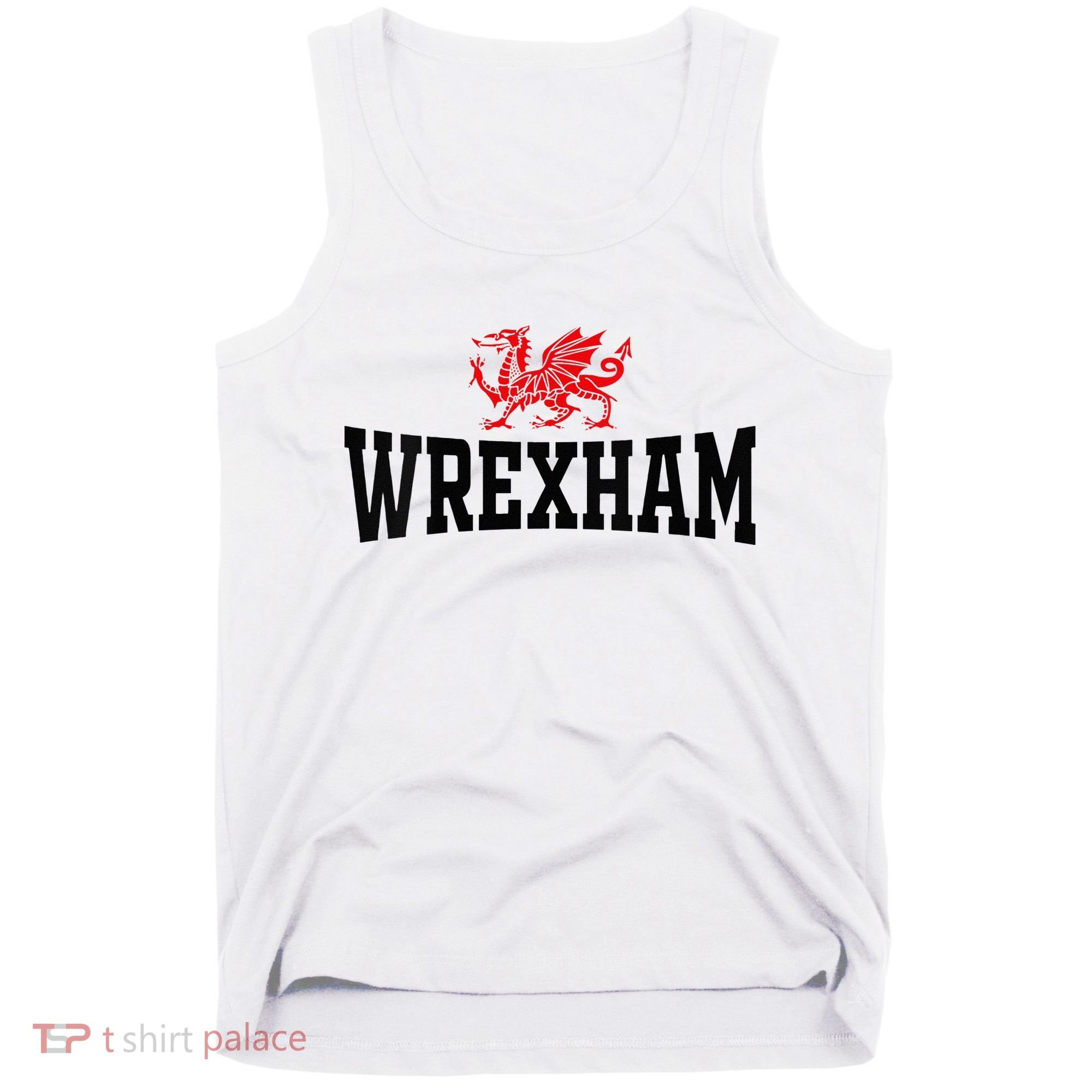 Wrexham Wales Red Dragon Wrecsam Tank Top