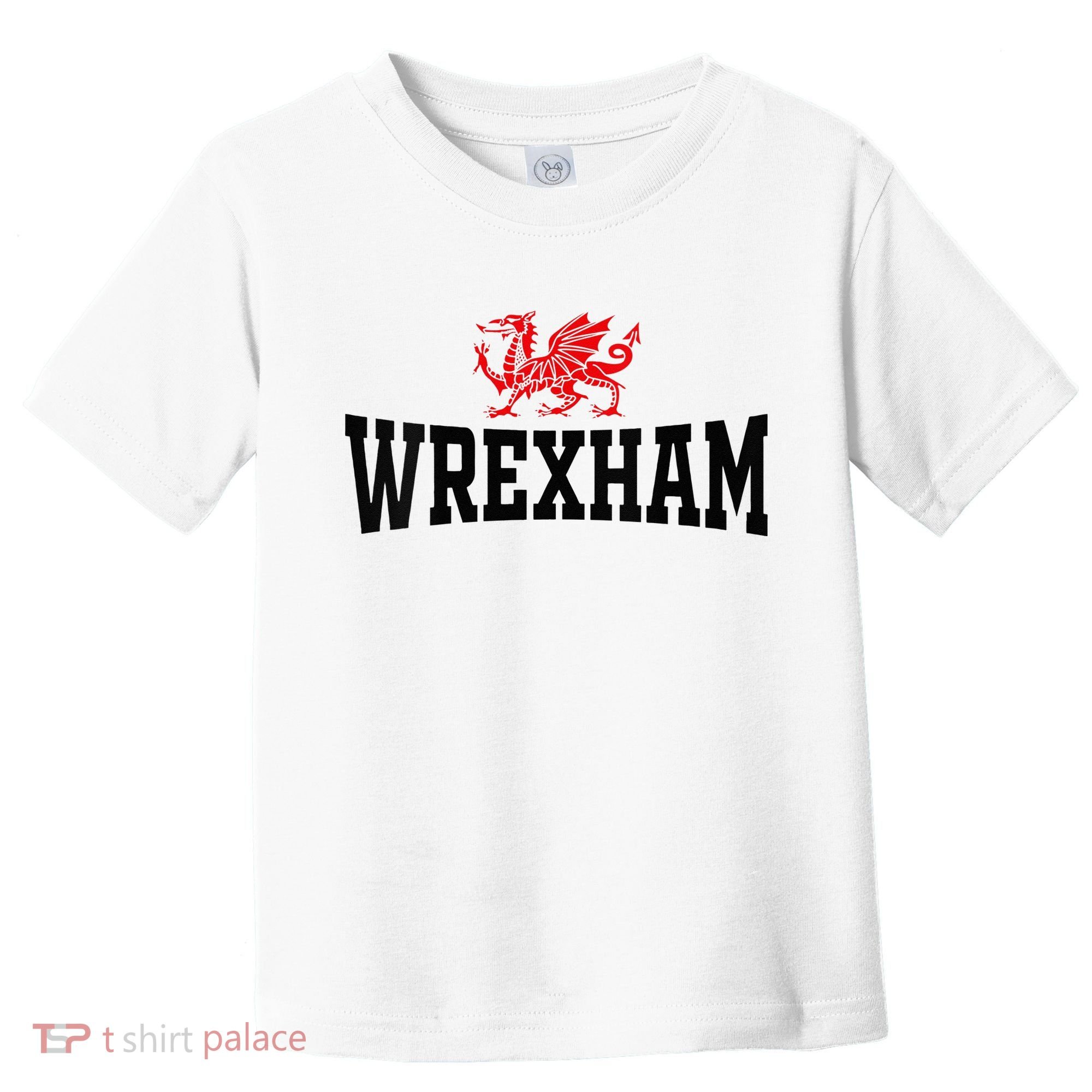 Wrexham Wales Red Dragon Wrecsam Toddler T-Shirt