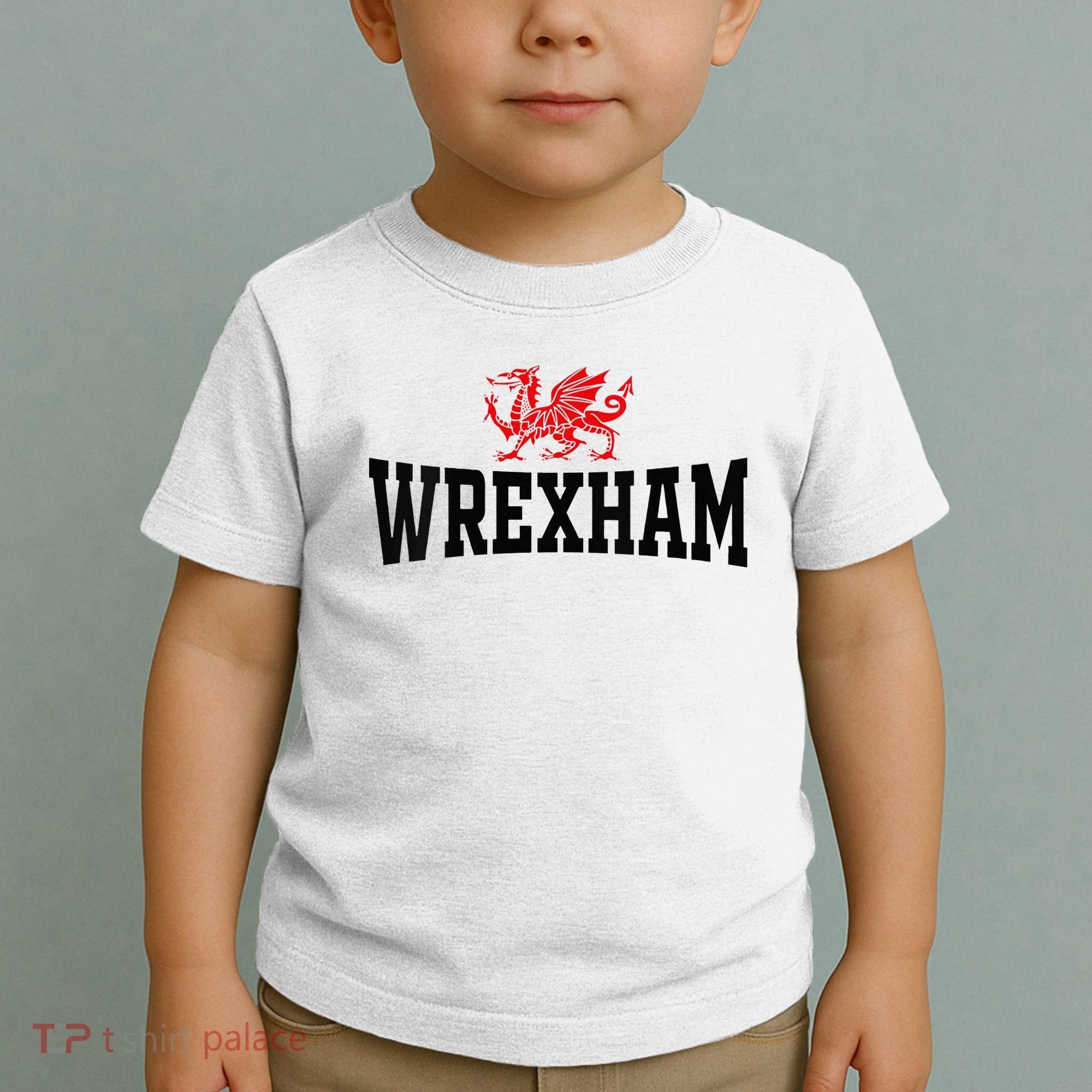 Wrexham Wales Red Dragon Wrecsam Toddler T-Shirt