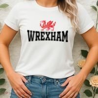 Wrexham Wales Red Dragon Wrecsam Women's T-Shirt thumb 2