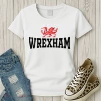 Wrexham Wales Red Dragon Wrecsam Women's T-Shirt thumb 3