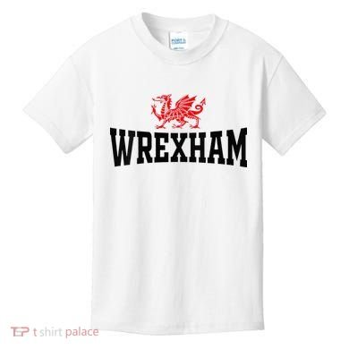 Wrexham Wales Red Dragon Wrecsam Kids T-Shirt