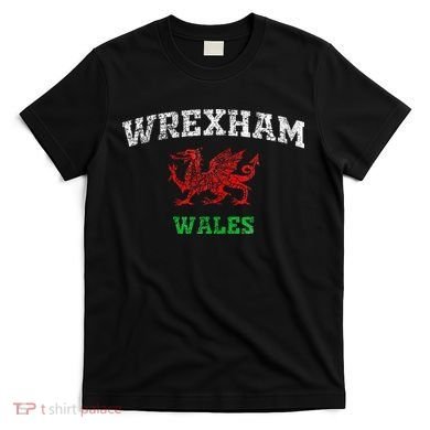 Wrexham Wales Retro Vintage T-Shirt