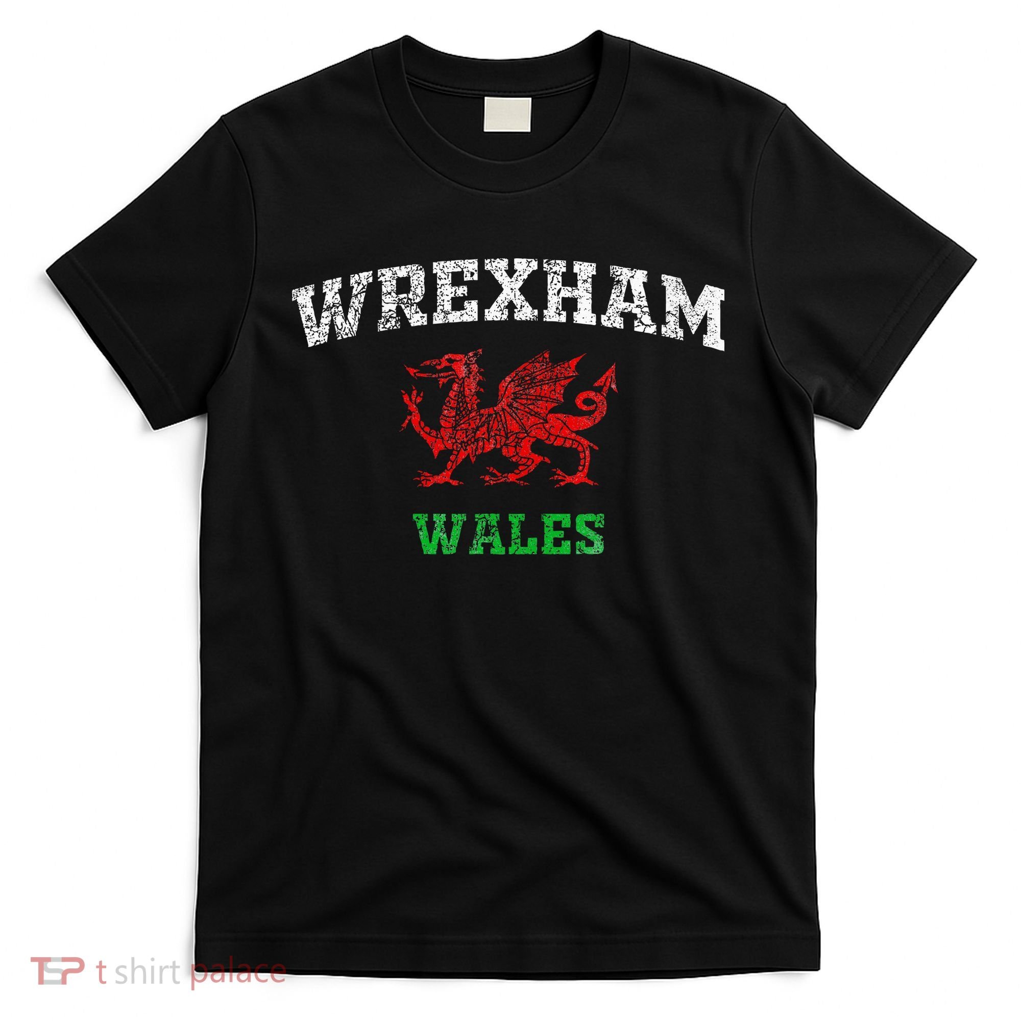 Wrexham Wales Retro Vintage T-Shirt