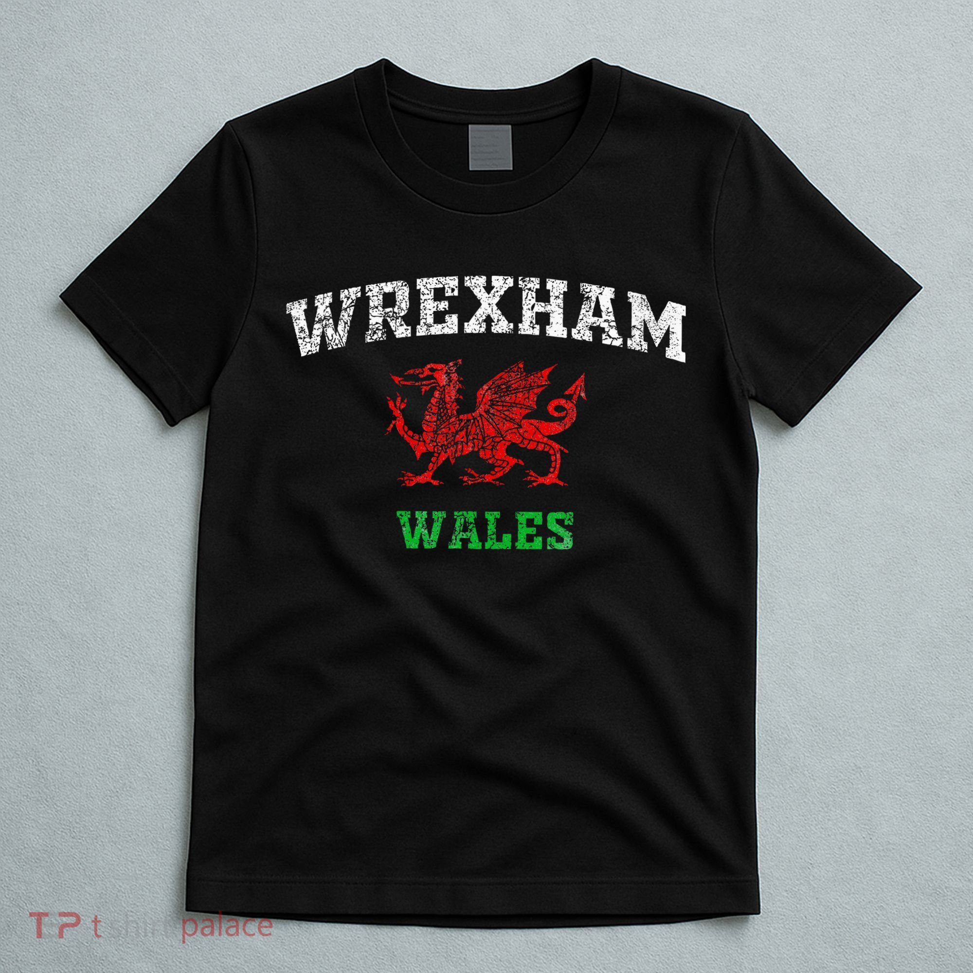 Wrexham Wales Retro Vintage T-Shirt