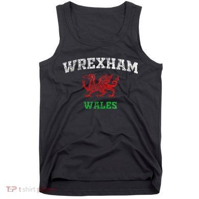 Wrexham Wales Retro Vintage Tank Top