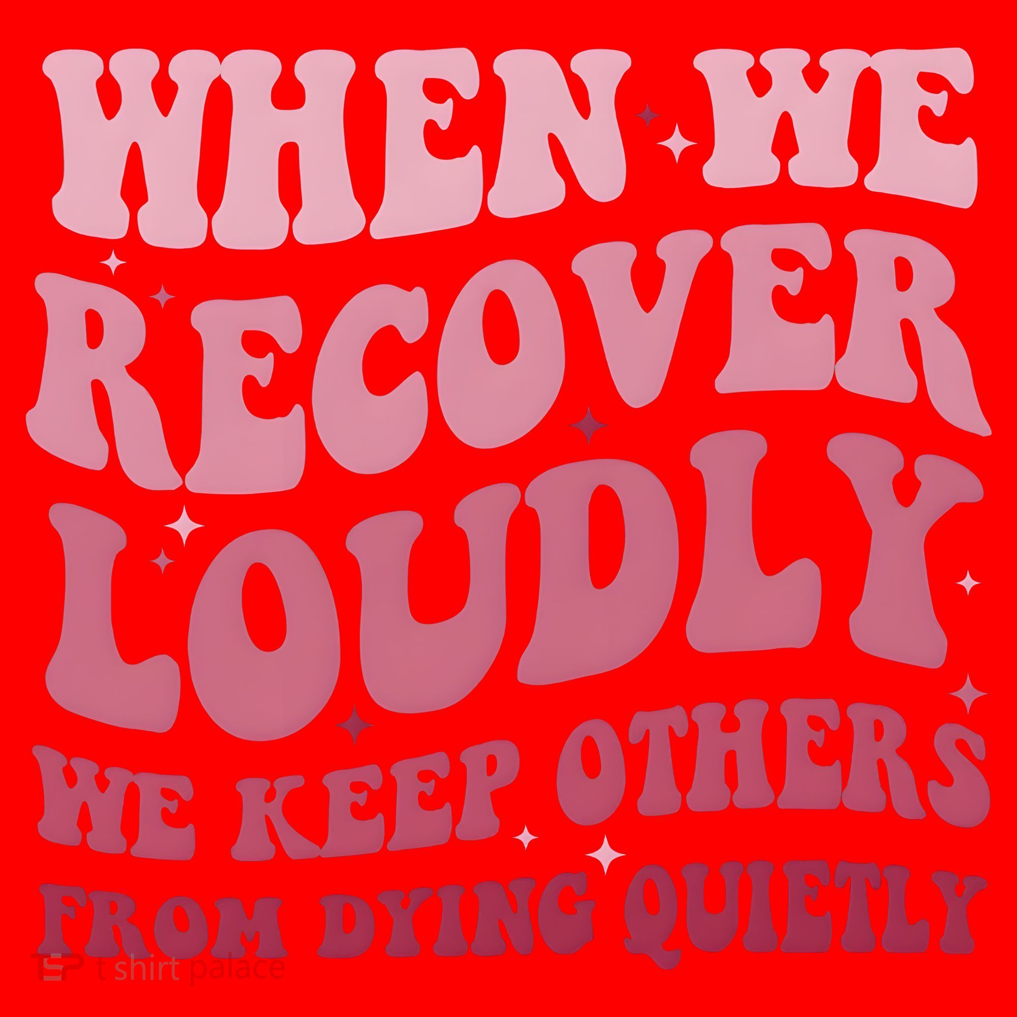 When We Recover Loudly We Keep Other From Dying Quietly Santa Hat