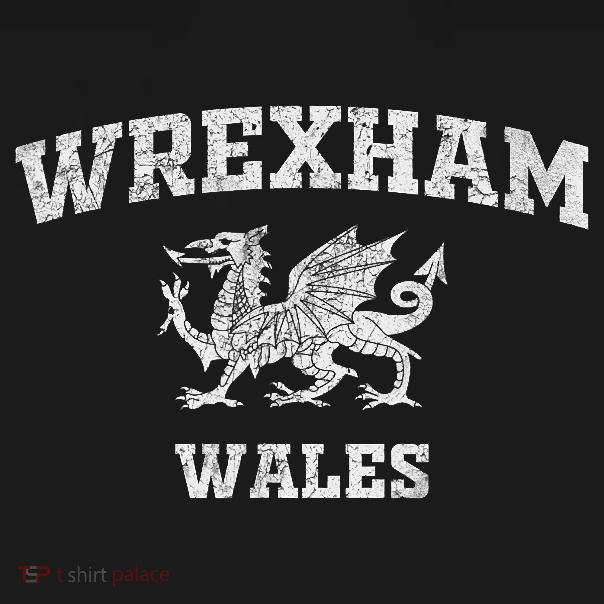 Wrexham Wales Retro Vintage T-Shirt