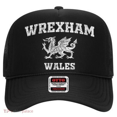 Wrexham Wales Retro Vintage Hat