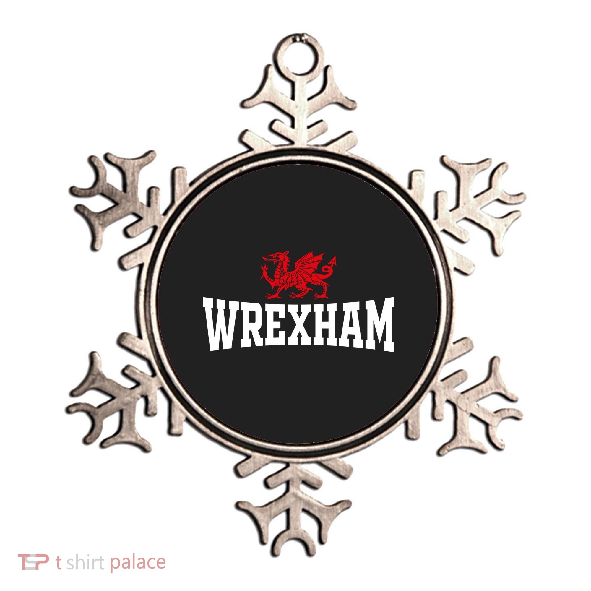 Wrexham Wales Red Dragon Wrecsam Ornament