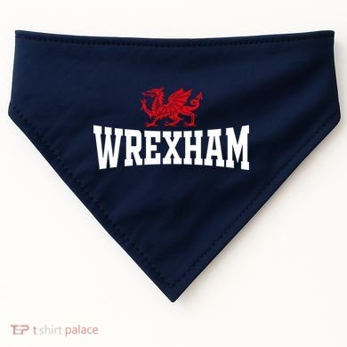 Wrexham Wales Red Dragon Wrecsam USA-Made Doggie Bandana