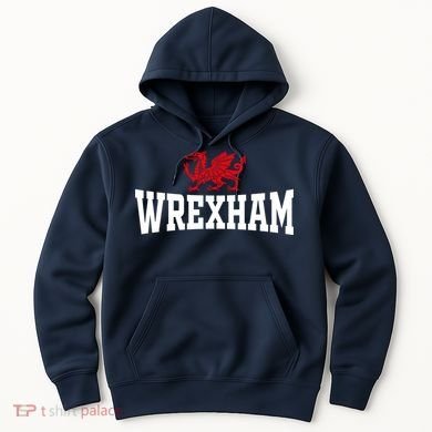 Wrexham Wales Red Dragon Wrecsam Hoodie