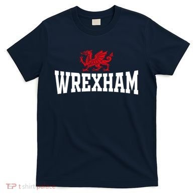 Wrexham Wales Red Dragon Wrecsam T-Shirt