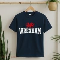 Wrexham Wales Red Dragon Wrecsam T-Shirt thumb 2