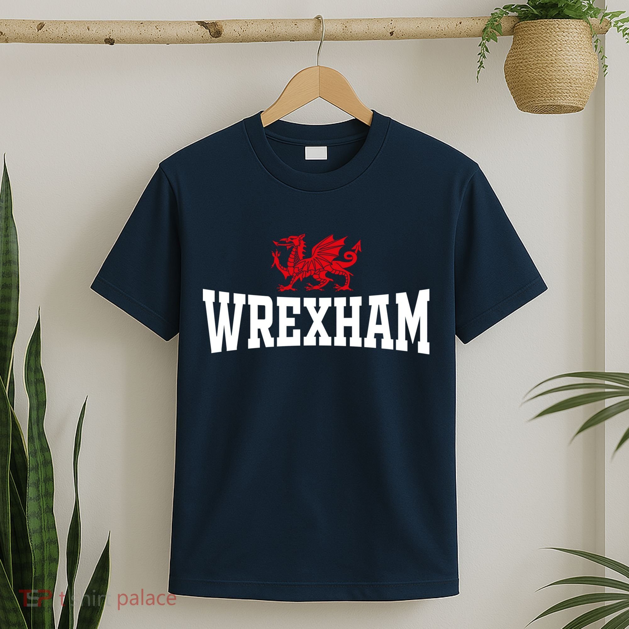 Wrexham Wales Red Dragon Wrecsam T-Shirt