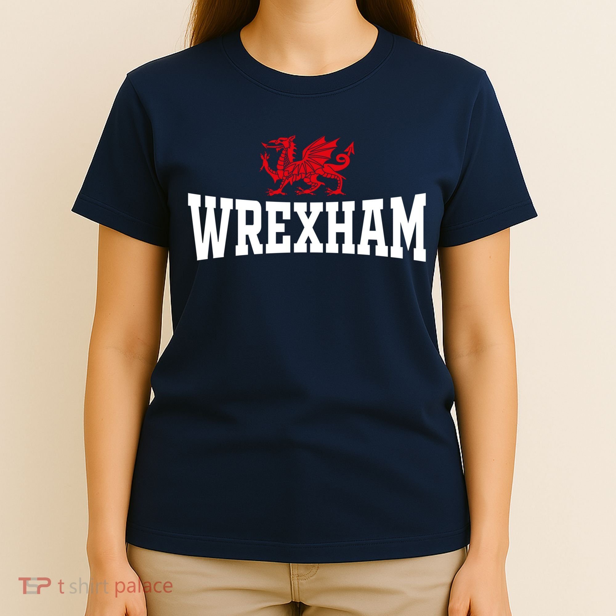 Wrexham Wales Red Dragon Wrecsam T-Shirt