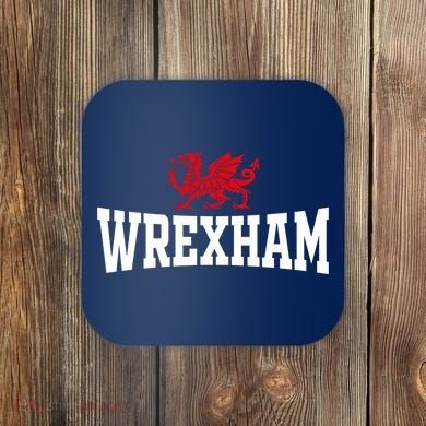 Wrexham Wales Red Dragon Wrecsam Coaster