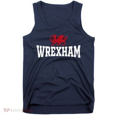 Wrexham Wales Red Dragon Wrecsam Tank Top