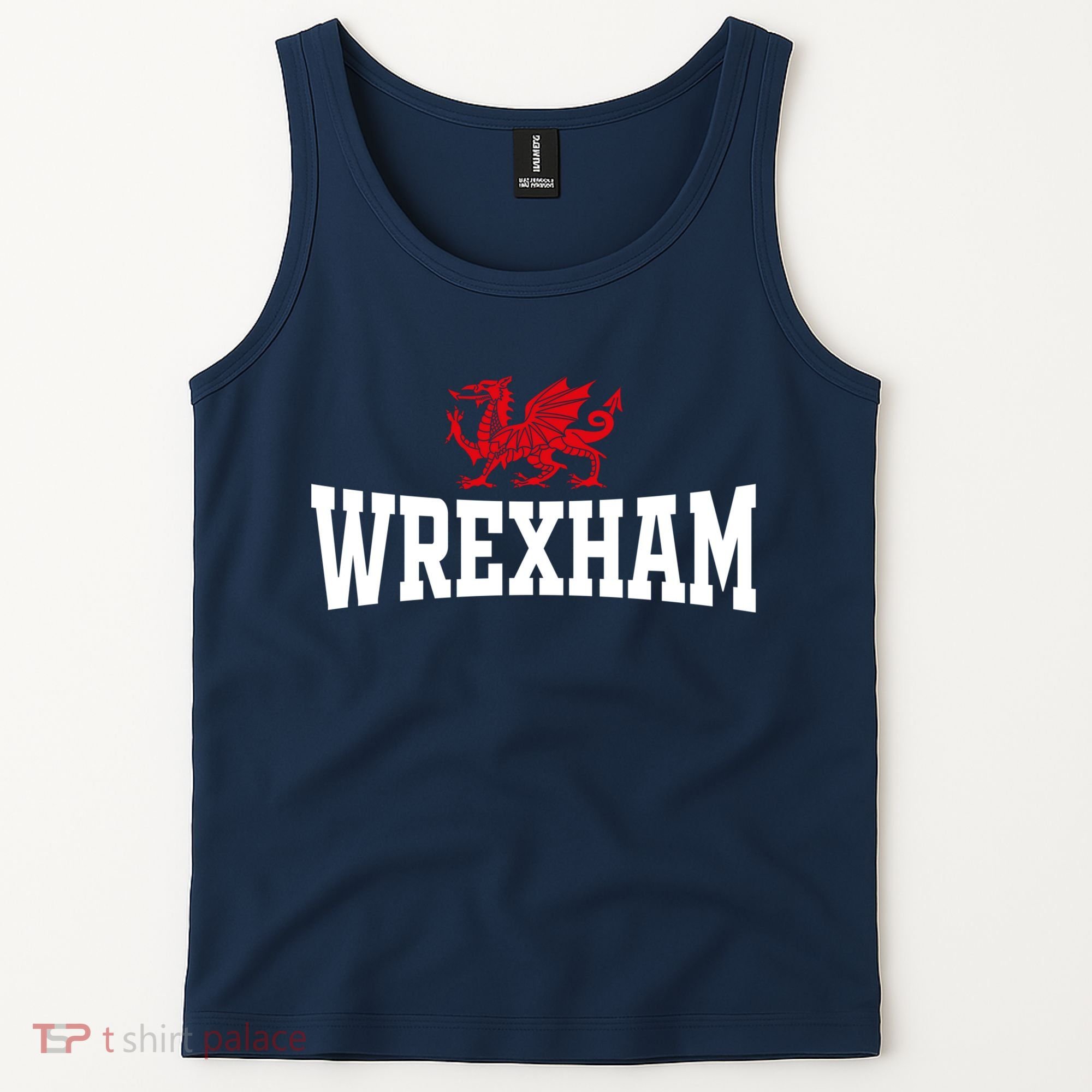 Wrexham Wales Red Dragon Wrecsam Tank Top
