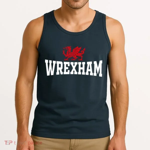 Wrexham Wales Red Dragon Wrecsam Tank Top