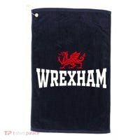 Wrexham Wales Red Dragon Wrecsam Golf Towel thumb 0