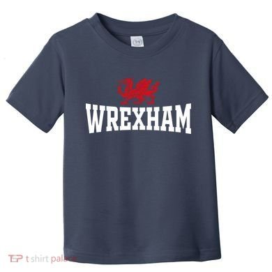 Wrexham Wales Red Dragon Wrecsam Toddler T-Shirt