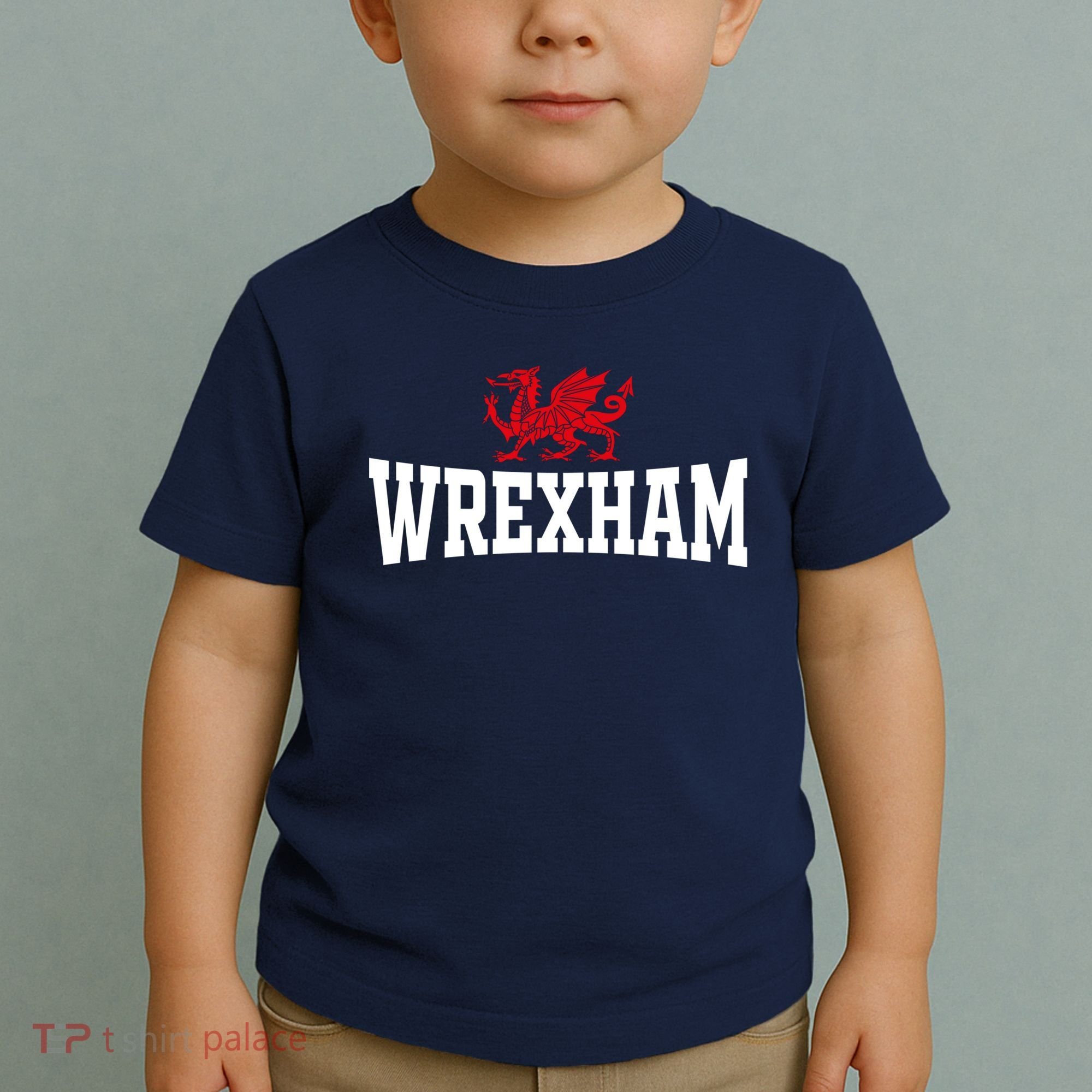 Wrexham Wales Red Dragon Wrecsam Toddler T-Shirt
