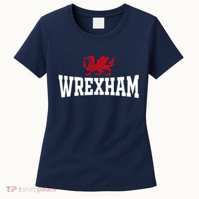 Wrexham Wales Red Dragon Wrecsam Women's T-Shirt