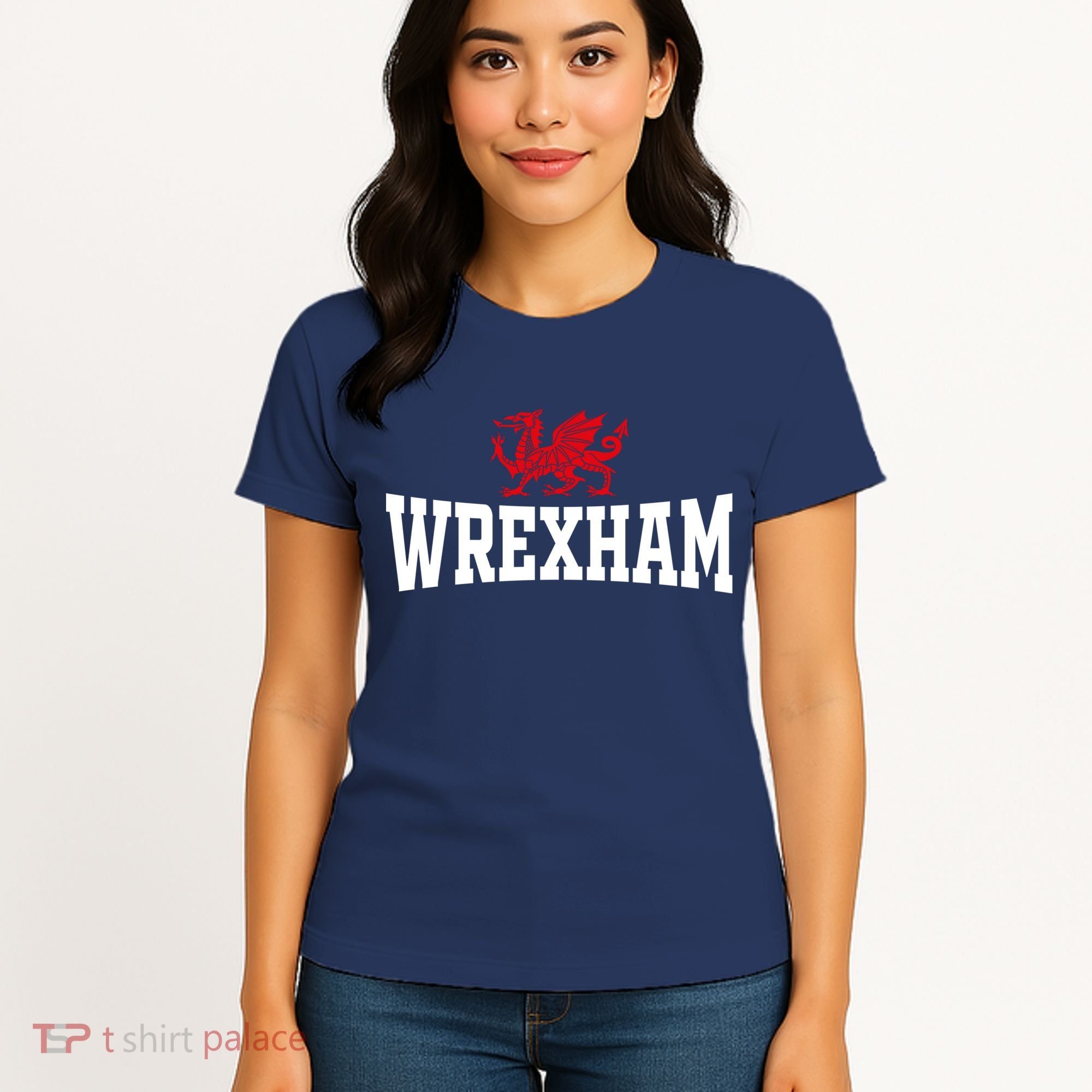 Wrexham Wales Red Dragon Wrecsam Women's T-Shirt