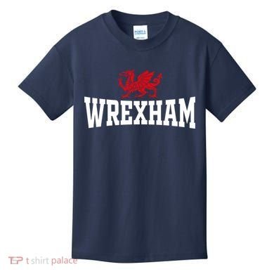 Wrexham Wales Red Dragon Wrecsam Kids T-Shirt