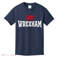 Wrexham Wales Red Dragon Wrecsam Kids T-Shirt thumb 0