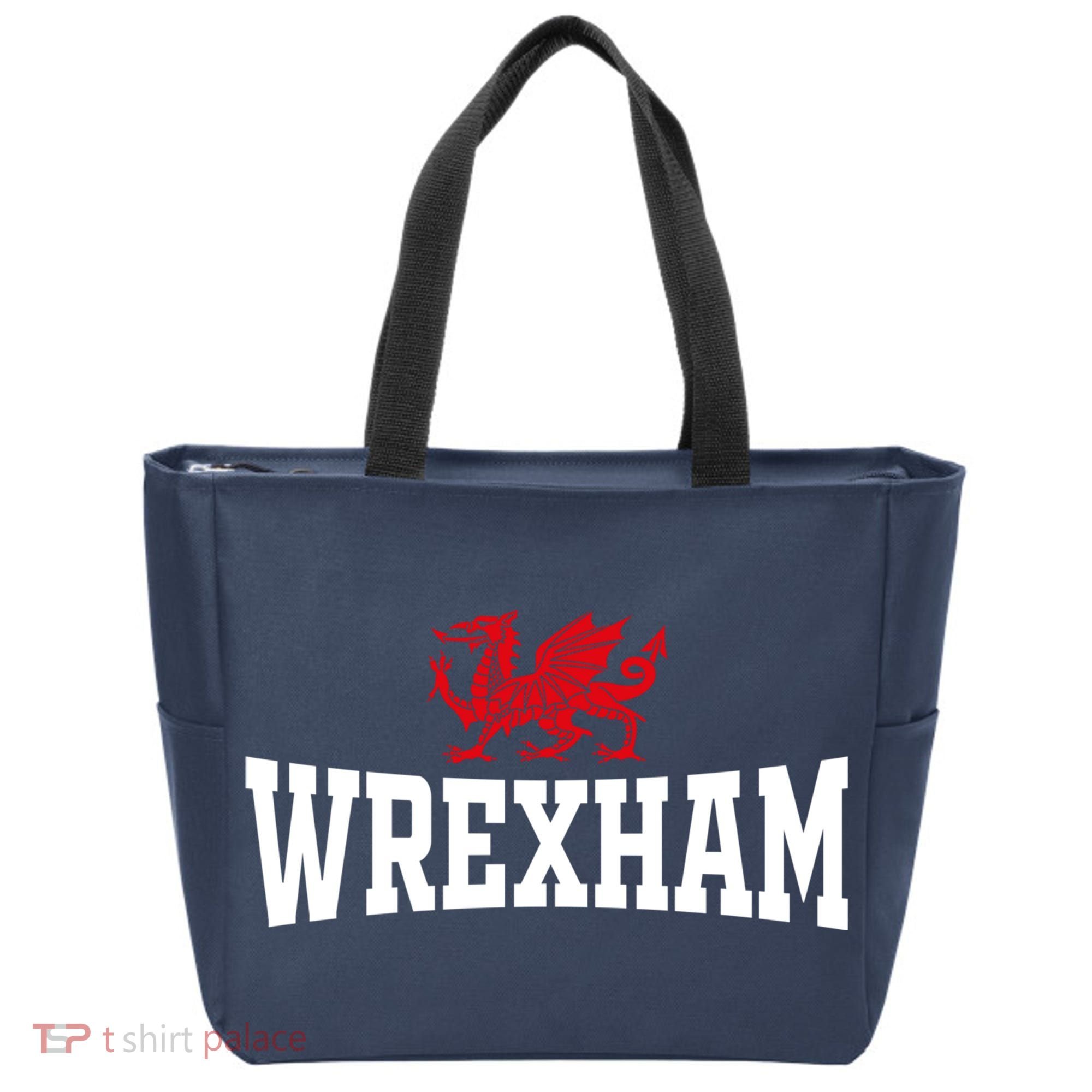 Wrexham Wales Red Dragon Wrecsam Tote Bag