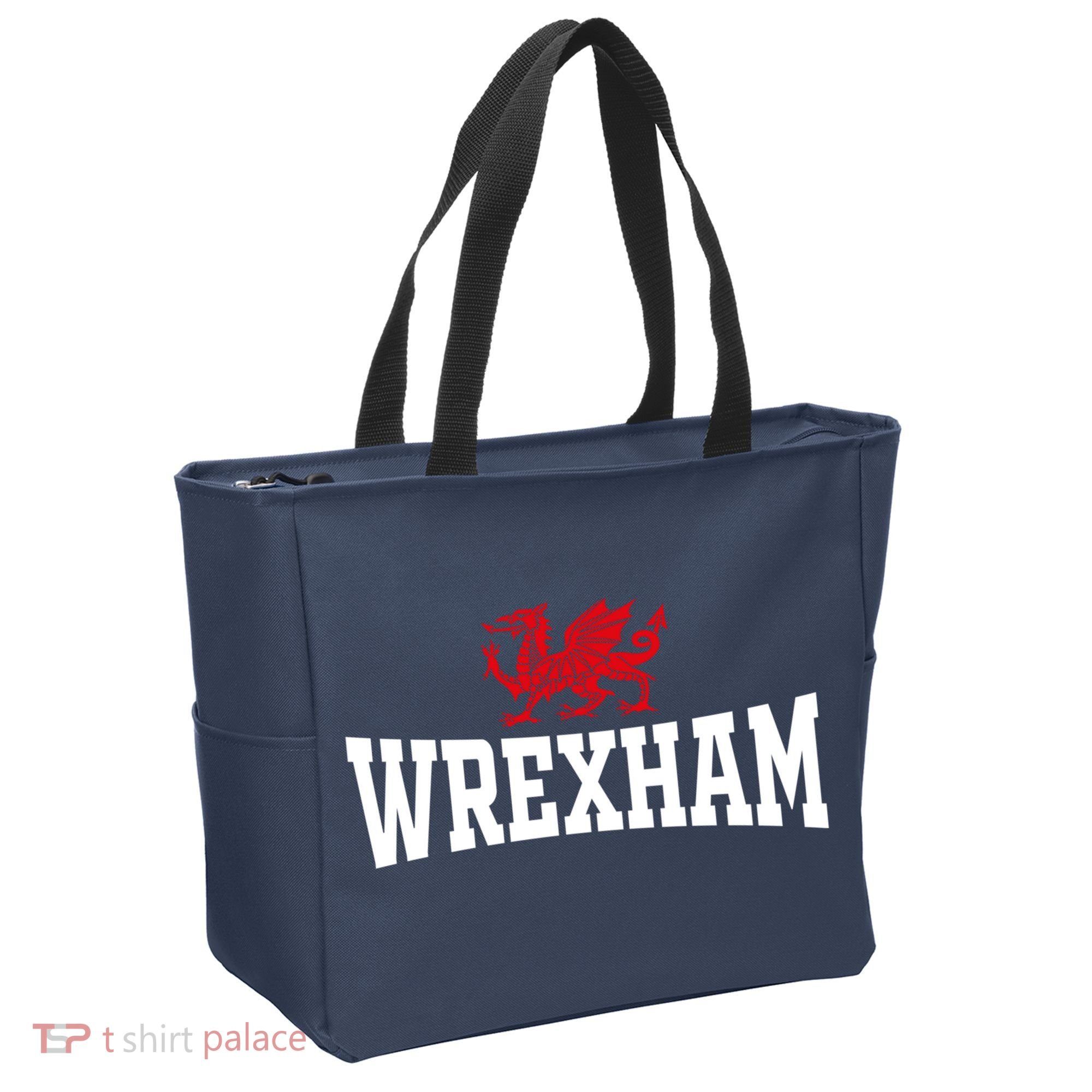 Wrexham Wales Red Dragon Wrecsam Tote Bag