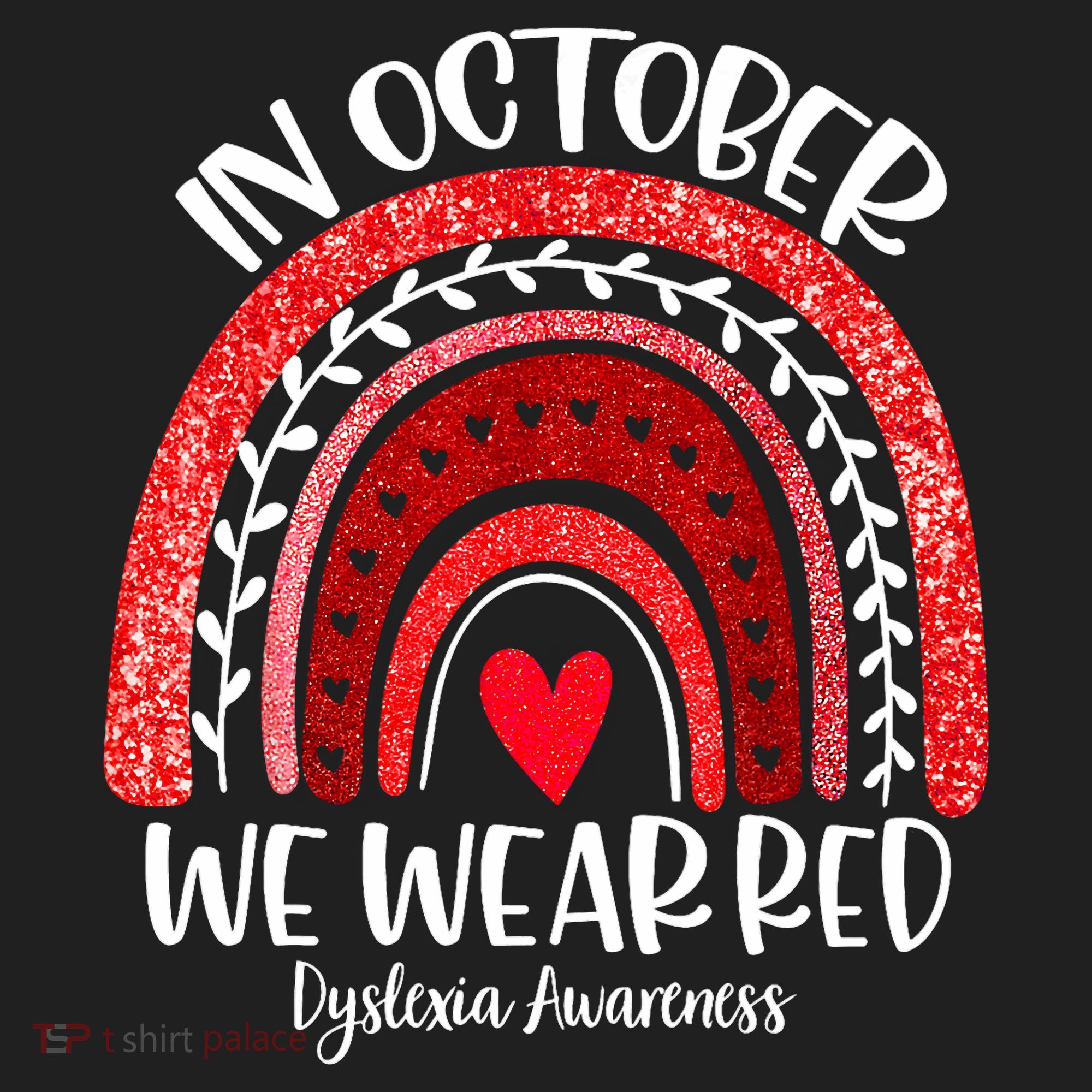 We Wear Red Dyslexia Awareness Month Dyslexia Boho Rainbow Beanie