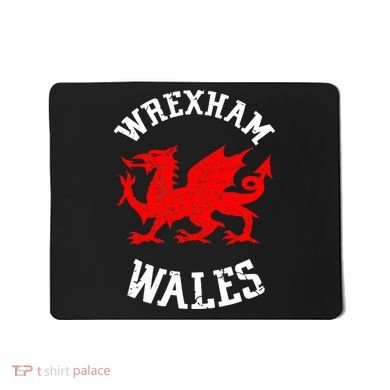 Wrexham Wales Retro Vintage Mousepad