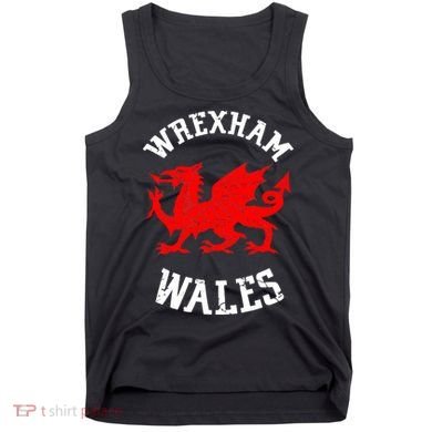 Wrexham Wales Retro Vintage Tank Top