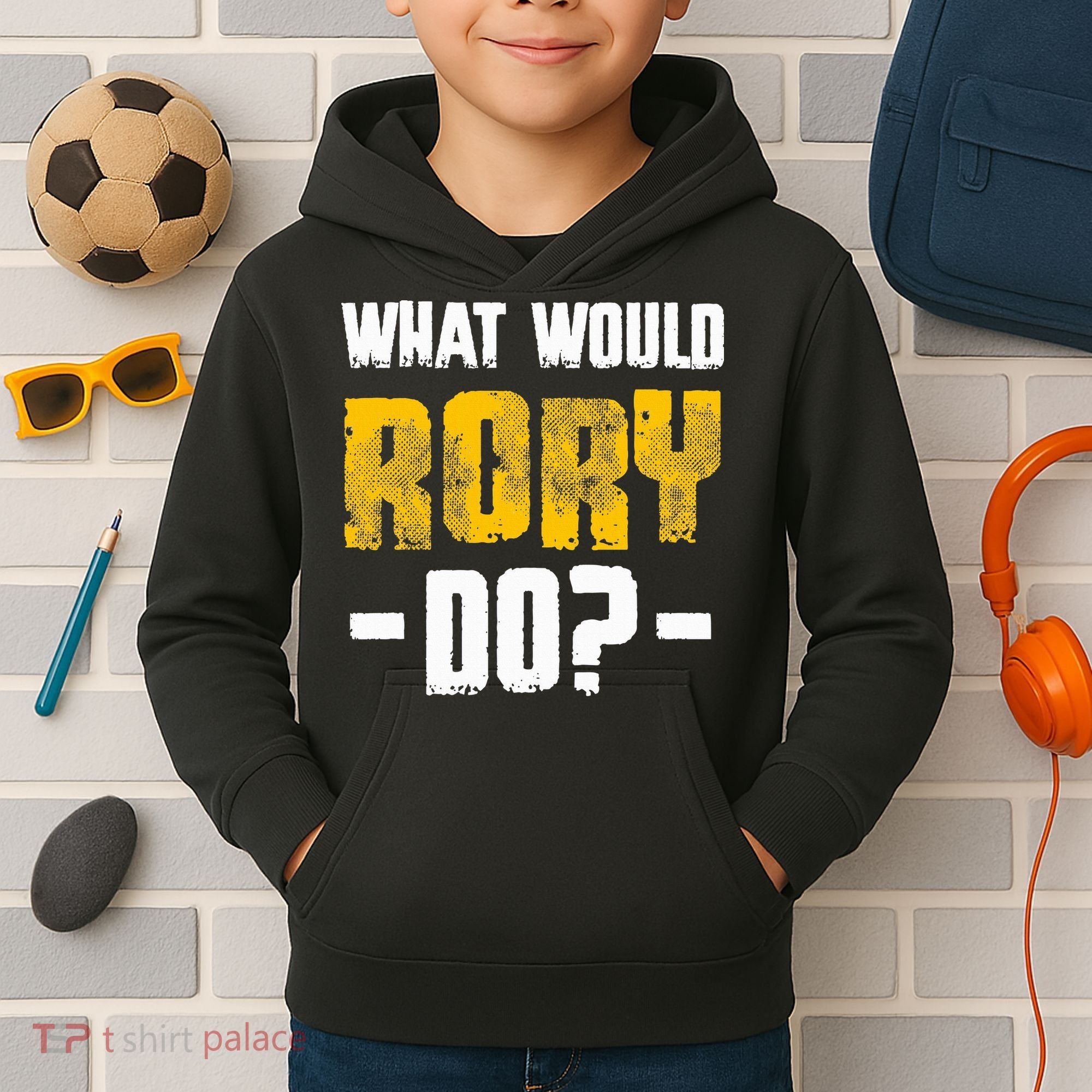 What Would Rory Do Funny Name Rory Kids Hoodie