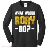 What Would Rory Do Funny Name Rory Kids Long Sleeve Shirt thumb 0