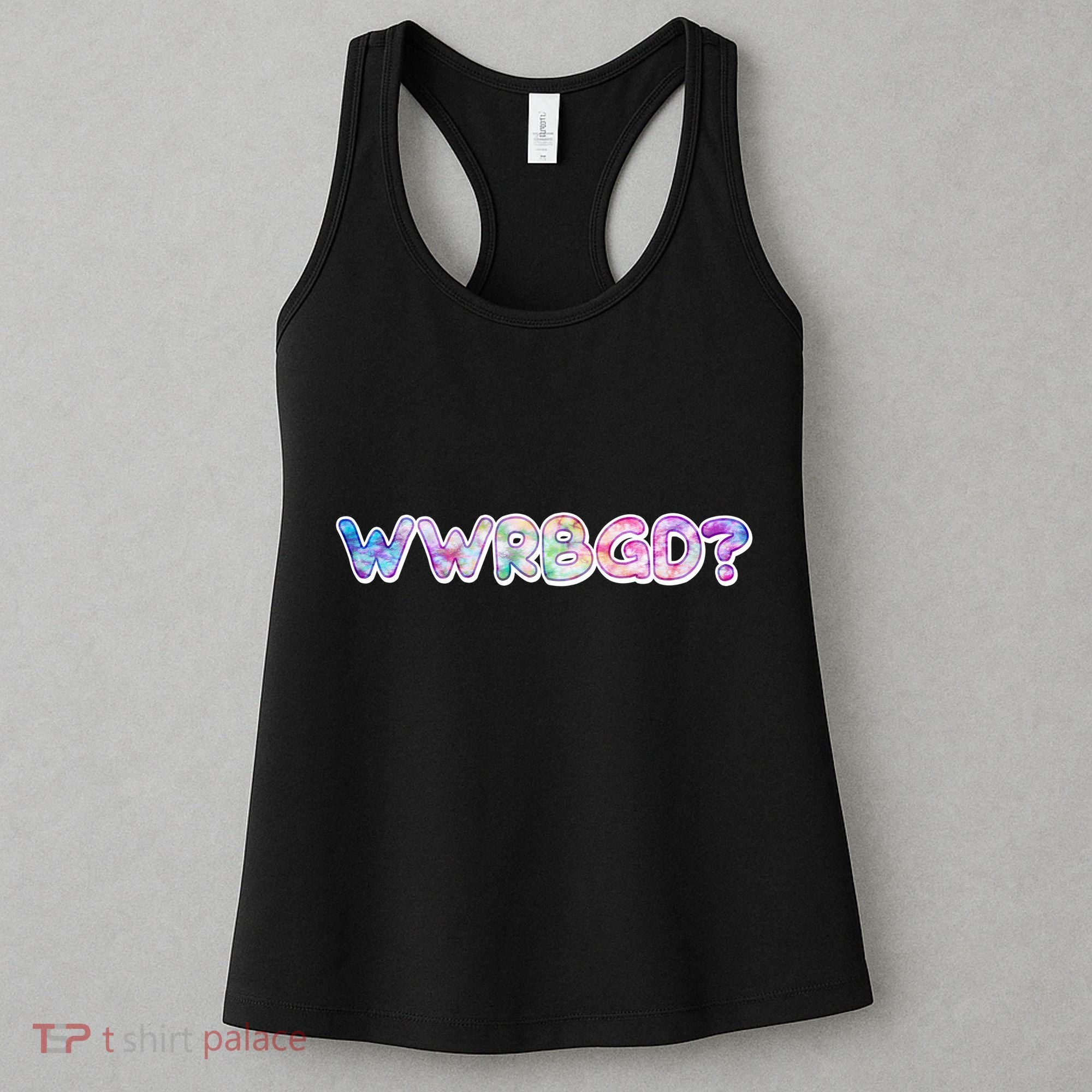 WWRBGD? What Would Ruth Bader Ginsburg Do Tribute Women's Tank Top